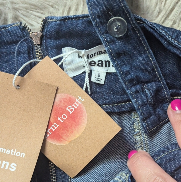 NWT Reformation Amory Denim Midi Dress - Picture 7 of 14